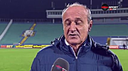 Делио Роси: Определено не се представихме, както трябва