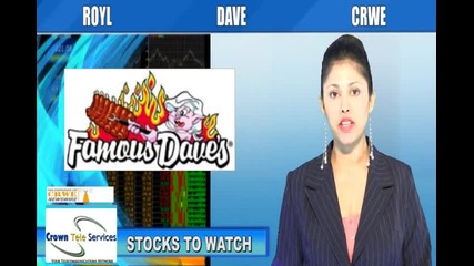 (dave, Crwe, Royl) Crwenewswire Stocks to Watch