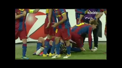 Барселона- Манчестър Юнайтед (3 -1) Каталунците Европейски шампиони