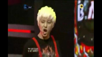 [lq][live] 120209 B.a.p - Warrior at Mnet M Countdown