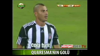 Quaresma nin bjk daki ilk golu!