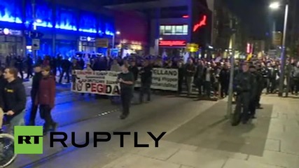 Germany: Thousands of PEGIDA supporters rally in Dresden