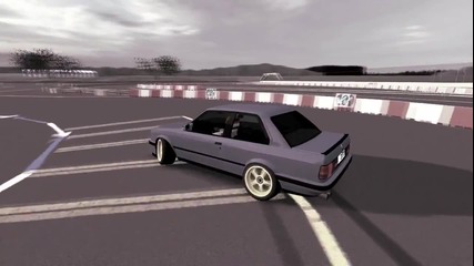 Bmw e30 550hp прави луд Drift