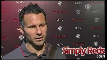 Manchester United 3 - 0 West Ham - Interview Ryan Giggs