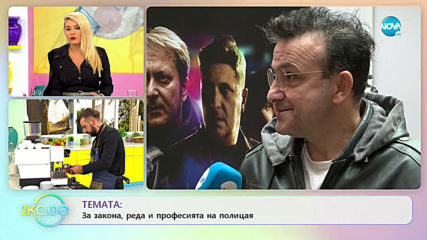 Васил Василев - Зуека: За героя си във филма "В кръг" - На кафе (08.11.2019)