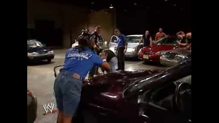 Eddie Guerrero Vs John Cena (latino Heat Parking Lot Brawl Match)