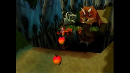 Crash Bandicoot 3 - Level 04 Bone Yard - Crystal + Box Gem 