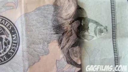 Hidden images on money