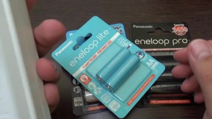 Най - добрите акумулаторни батерии в света - Panasonic Eneloop - Sanyo batteries