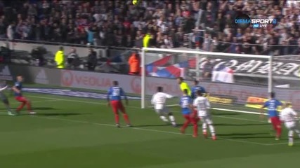 Лион - Каен 3:0 /първо полувреме/