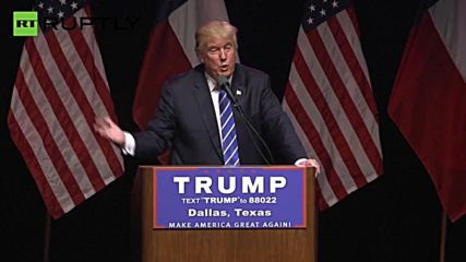 'Who's Better for the Gay Community than Donald Trump?' - Trump Asks Dallas