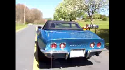 Chevrolet Corvette 1969 Burnout 