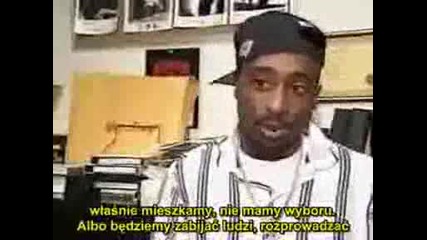 2pac Interview Inside Of The Death Row Office1995 Pl Napisy