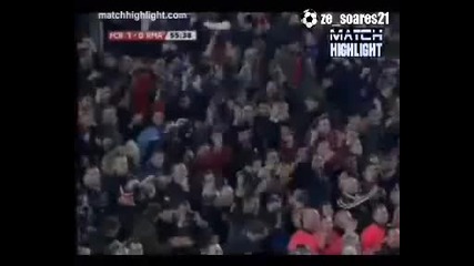 Барселона - Реал Мадрид 1:0 гол на Златан Ибрахимович