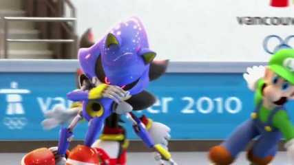 Mario & Sonic at The Olympic Winter Games Vancouver 2010 Hd Exclusive Gamescom Wii 