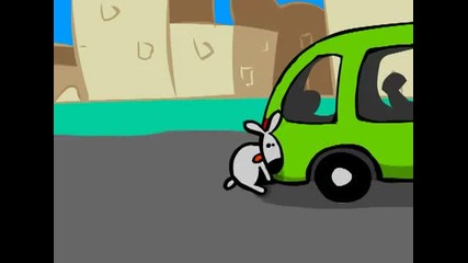 Перверзното Зайче и Отмъщението на Автобуса 