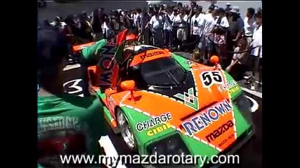 Mazda 787b Lemans Race car