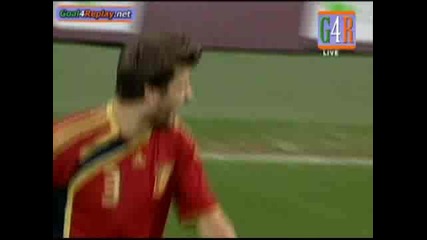Spain - Turkey 1 - 0 (1 - 0,  28 3 2009).flv