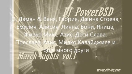 Dj Powerbsd - March nights vol.1 (pop - Folk Mania) (2011) 