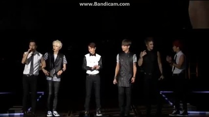 B2st / Beast - Talk @ Dmz World Peace Concert [03/08/13]