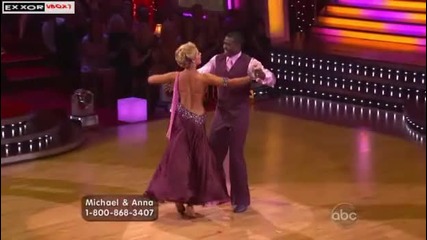 Dancing With The Stars Us - Фокстрод - Michael & Anna 