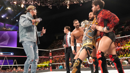 Nefarious Cruiserweights brutalize Kalisto: Raw, Oct. 16, 2017