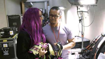 Sasha Banks opens up about traveling the road with her husband