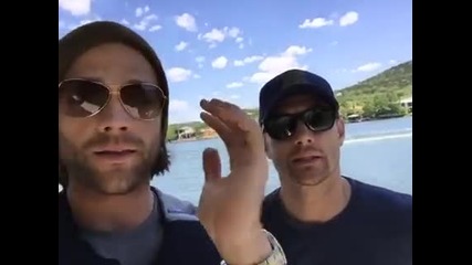 Jensen Ackles and Jared Padalecki