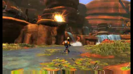 Ratchet & Clank Future:a Crack in Time E3 09: Exclusive Gameplay Reveal 