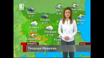 Прогноза за времето - 17.11.2012г.