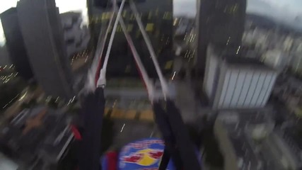 Луд Wingsuit над Рио де Жанейро