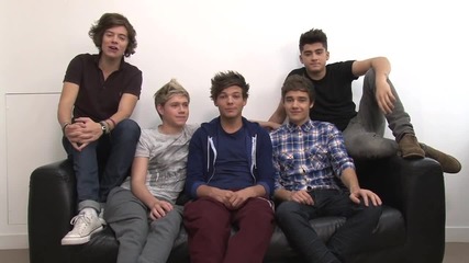 One Direction ви казват "здрасти"