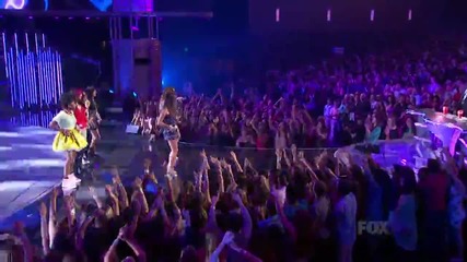 Demi Lovato - Really Don't Care & Idol Girls - Neon Lights