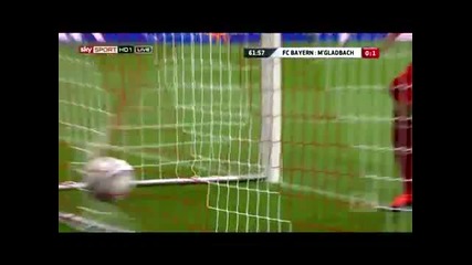 Bayern Munich 0-1 Monchengladbach