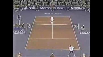 ATP World Championship 1999 Агаси - Сампрас - 1 сет