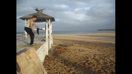 Koci pravi predno salto