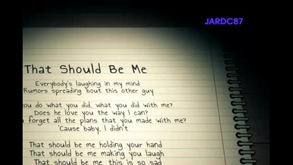 Justin Bieber - That Should Be Me (music Video) 