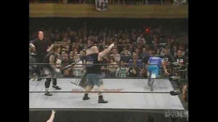 One Night Stand 2005 Dudley Boyz vs Sandman and Tommy Dreamer 