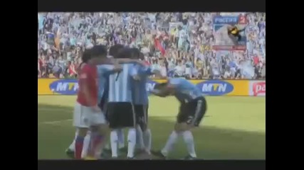 Аржентина 4:1 Корея / Сп 2010