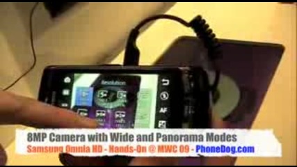 Samsung Omnia Hd Hands On Mwc 2009
