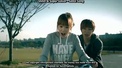 Snsd & Super Junior - Seoul Song + превод
