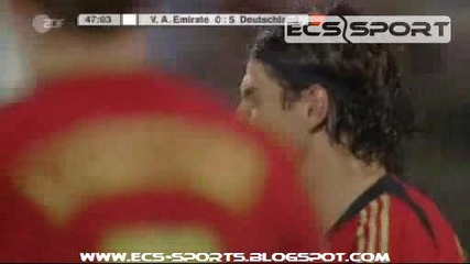 United Arab Emirates - Germany 0 - 5 (2 - 7,  2 6 2009)
