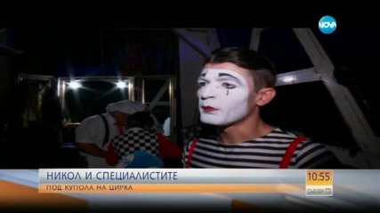 "Никол и специалистите" в цирка