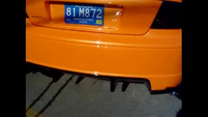 2005 Gto with new exhaust sound