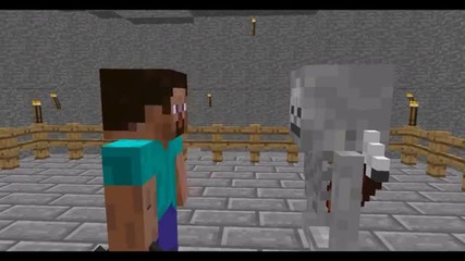 Monster School-combat - Minecraft Animation