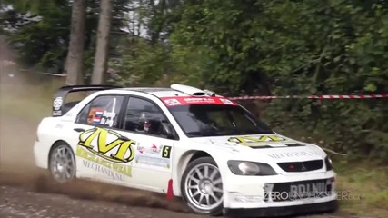 East Belgian Rally 2014 - mistakes, close calls and flatout rally action [hd]