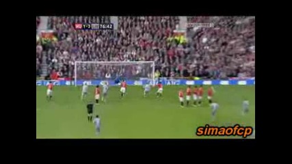 Манчестър Юнайтед - Ливърпул 1:4 Супер Гол На Фабио Аурелио