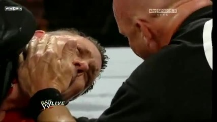 Michael Cole Gets a Stunner from Stone Cold Steve Austin 06.06.2011