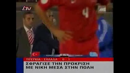 Euro 2008 Turkey - Greece 0 - 1
