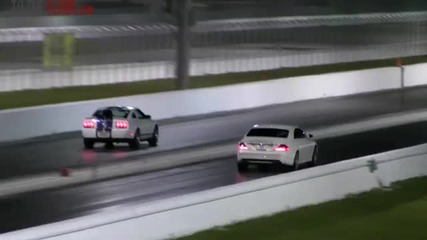 Cls63 Amg Vs Ford Mustang Gt500 